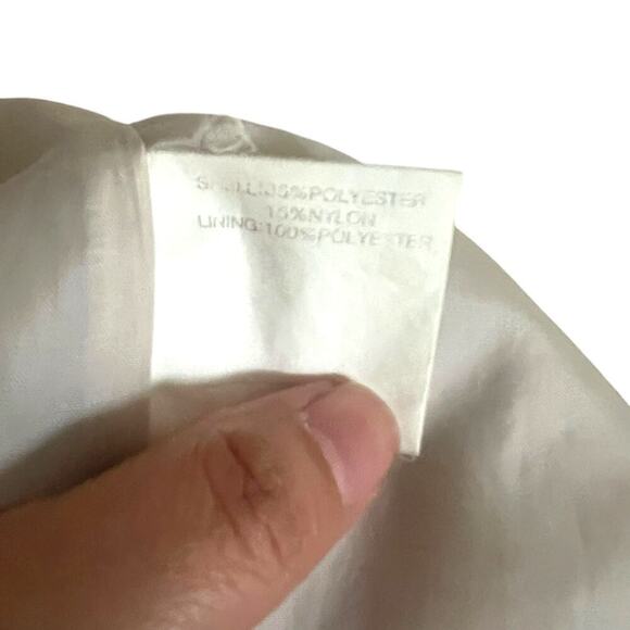 Pacific Trail Women's Vintage Windbreaker Packable Hood Beige Size XL - Picture 4 of 8